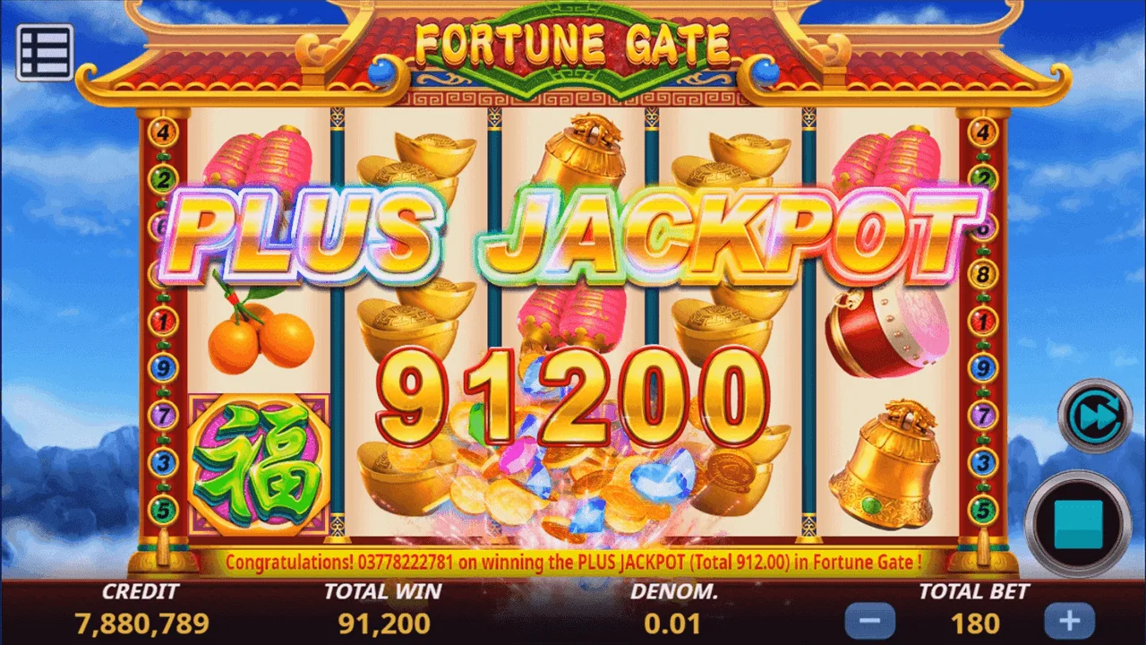 100plus Casino Banner Plus Jackpot 91200 winnings!