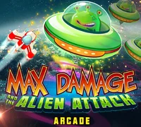 Max Damage and the Alien Attack — game at 100plus Casino
